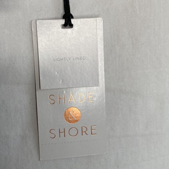 Shade & Shore 36B Bikini Top Pink Red Blue Keyhole Adjustable Shoulder Straps - Picture 3 of 4